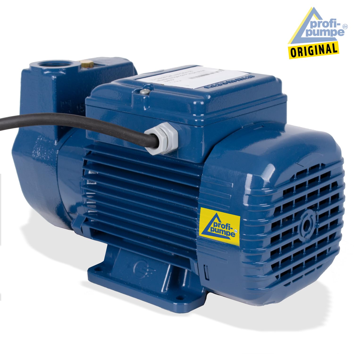 Profi-Pumpe® DeLuxe CKm 370 | Estación de Trasvase 230V Silenciosa | Kit con Pistola de Aluminio y 6m de Manguera | Caudal 2.400 l/h y Elevación 35m | Calidad Europea