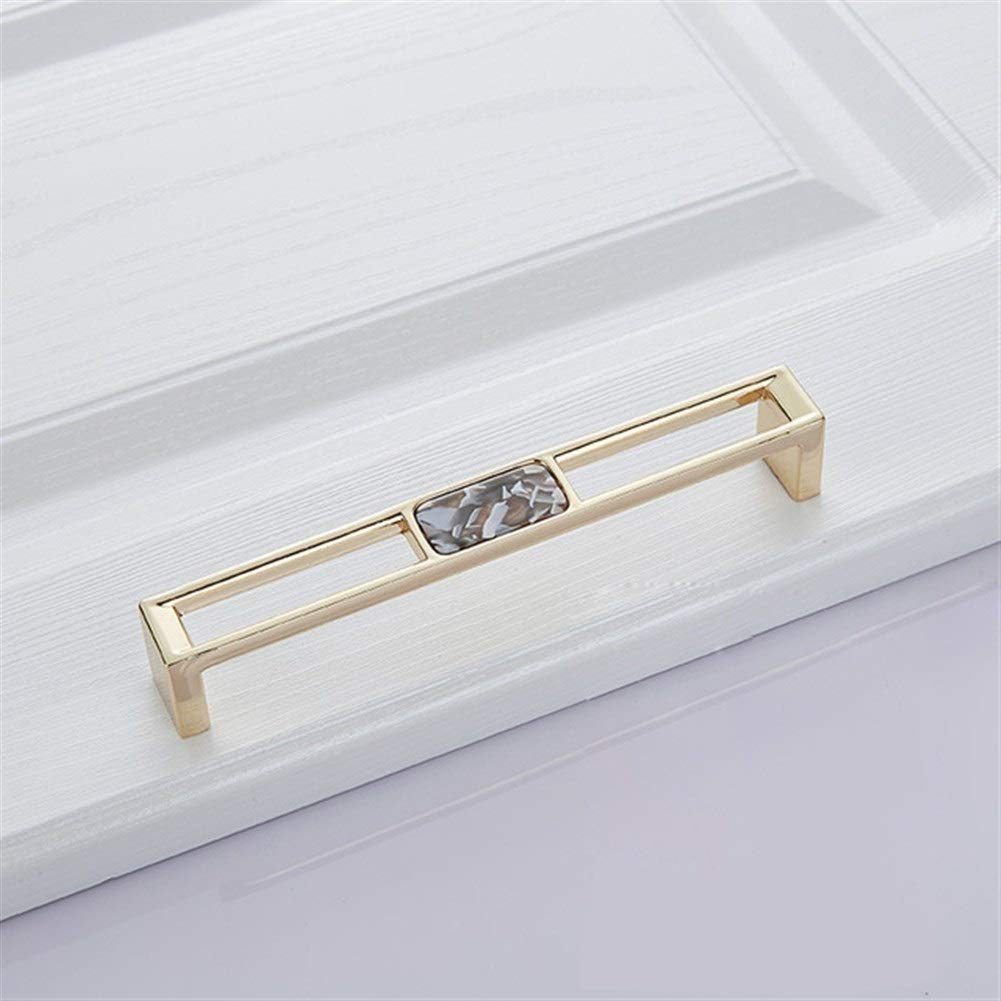 Prettiee Cabinet handles, drawer and wardrobe pulls, cabinet handles, knobs (12 128mm)