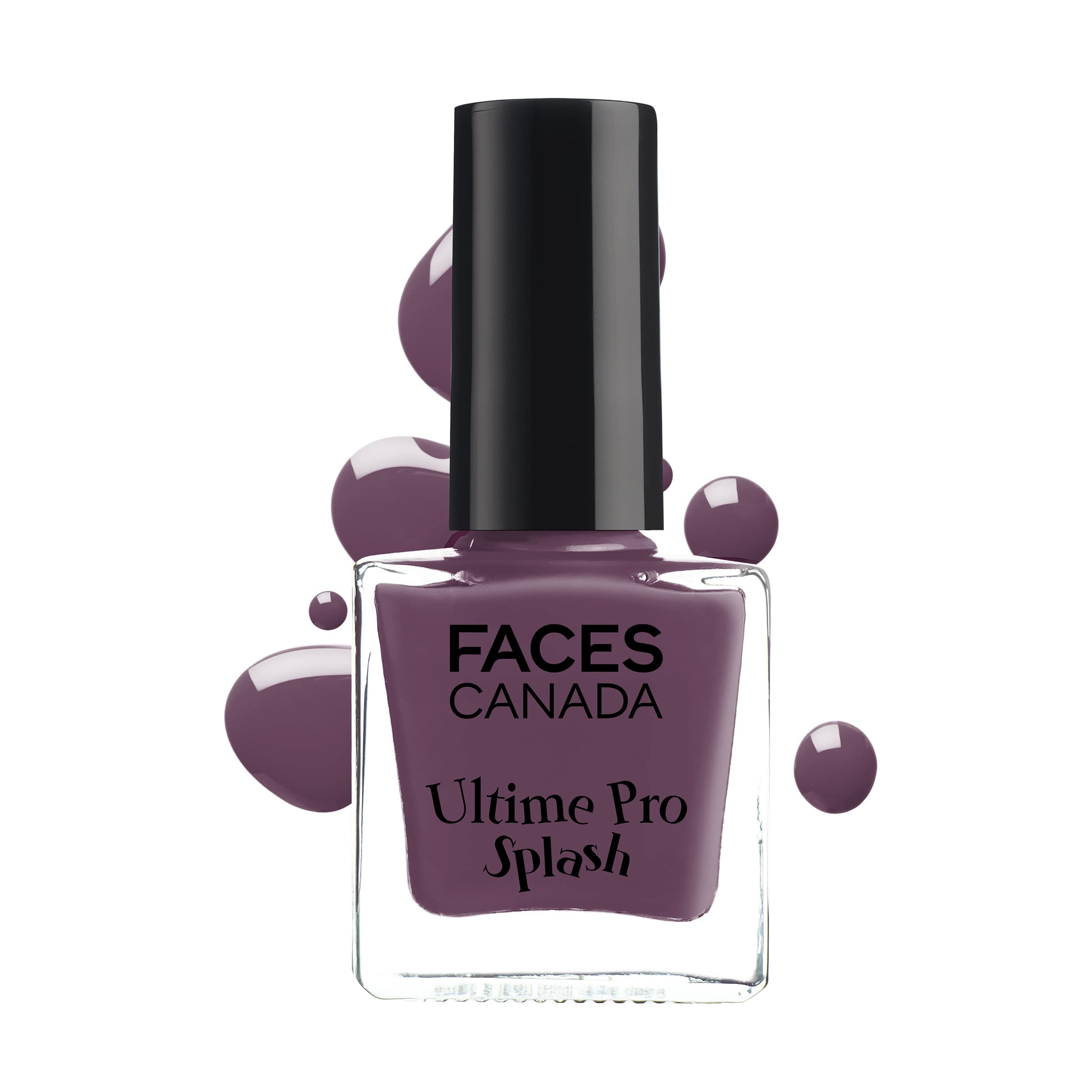 FACESCANADA White Nail Enamel - Glossy Finish -8
