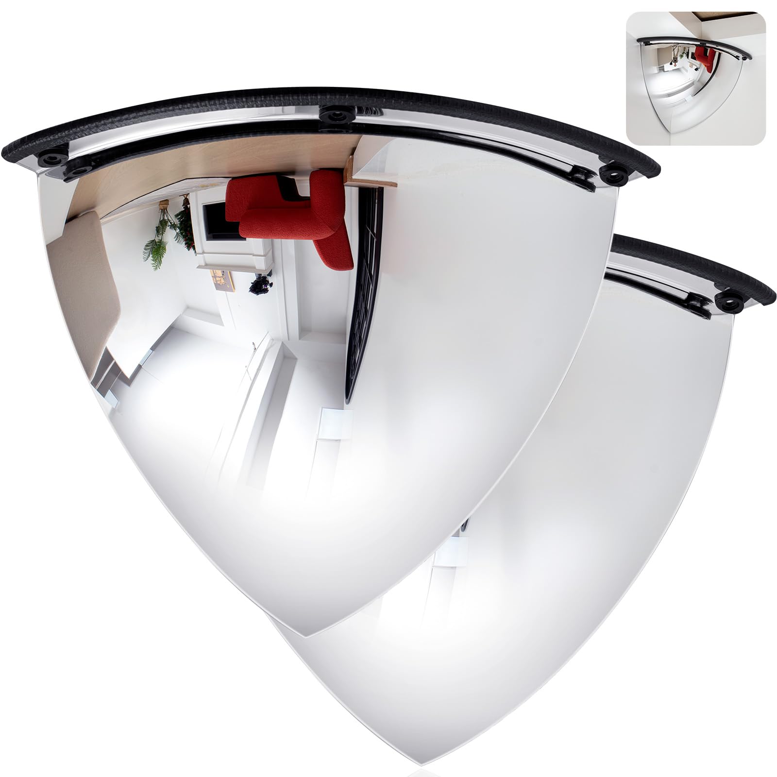 Suzile Quarter Dome Mirror