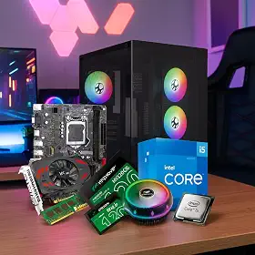 PC Gamer, Melhor Custo-Benefício, Core i5 (LGA 1155), 8GB DDR3, SSD 120GB, GT 750 Ti 2GB DDR5, COM WI-FI – Gabinete Aquário RGB 3 Fans – Ideal para Jogos E-Sports
