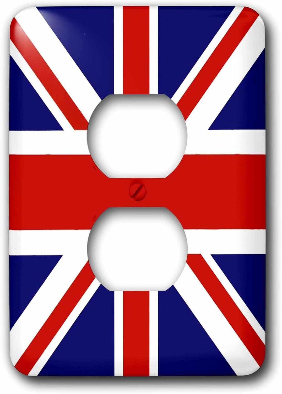 3dRose LLC lsp_62560_6 Union Jack Old British Naval Flag 2 Plug Outlet Cover