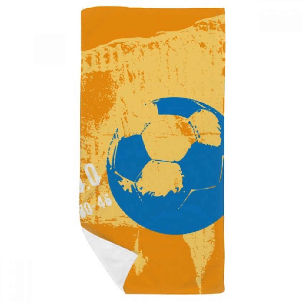Serviette de football douce de 35x70cm pour essuyer la transpiration pendant le sport