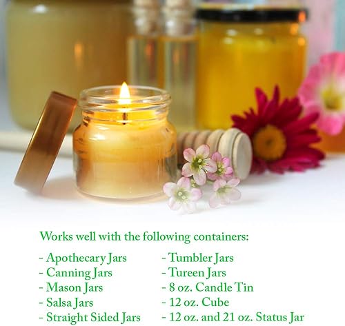 Miniatura 4 de Superb Home 100 etiquetas adhesivas de advertencia de velas de 2 pulgadas, impermeables, a prueba de arañazos, tamaño perfecto, seguridad contra