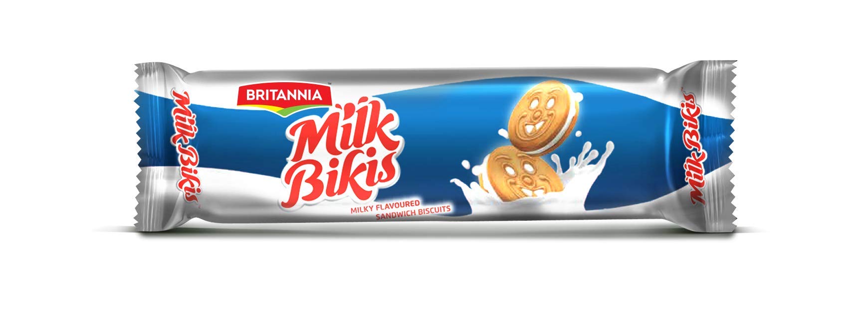 Britannia Milk Bikies Sandwich Biscuits 100g