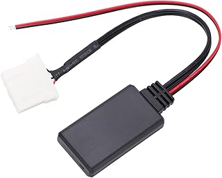 Módulo receptor AUX, cabo adaptador de transmissão de som claro AUX suporte WMA para carro