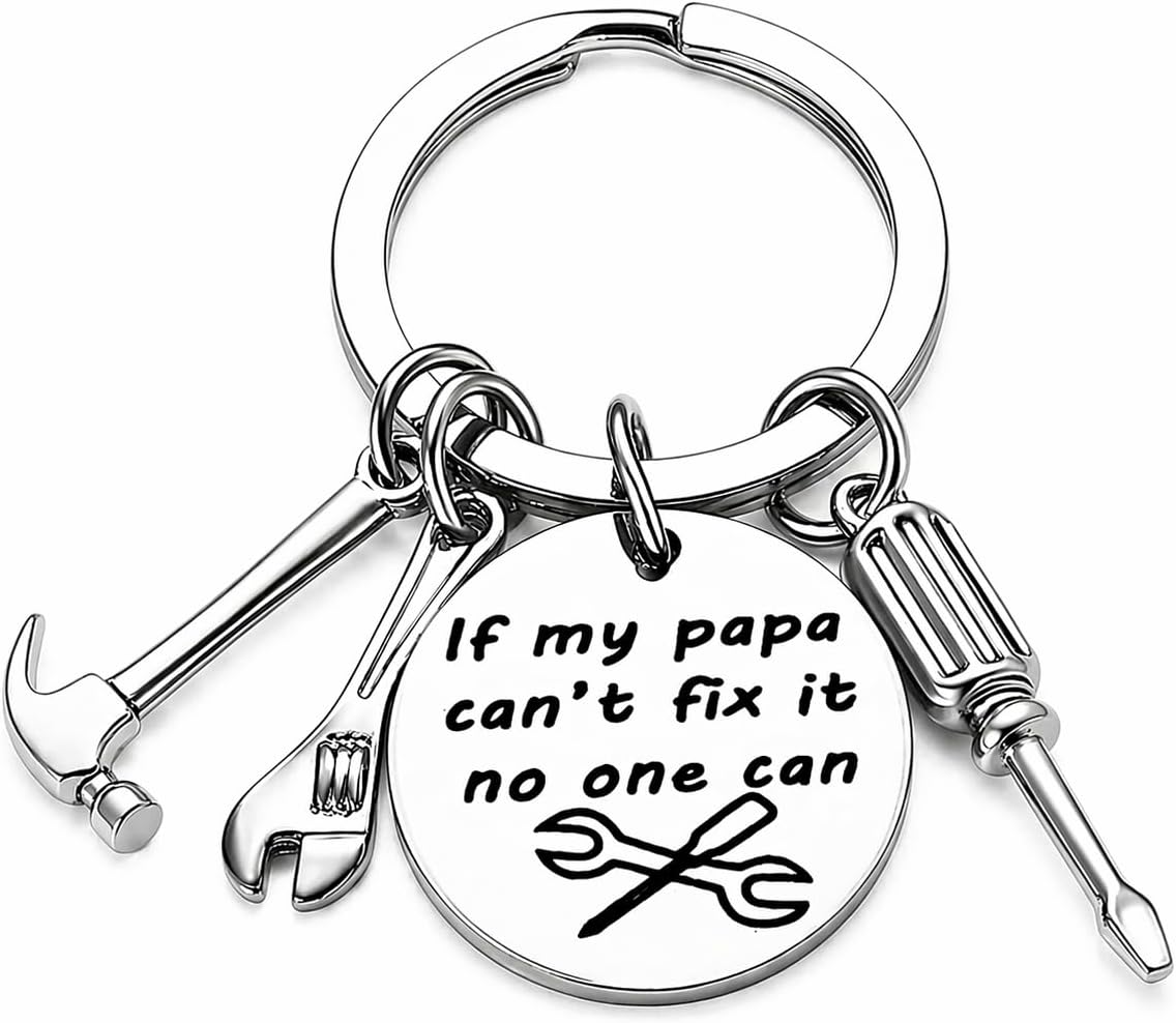 Repairman Keychain, Tool Keychains Bag Charms for Women