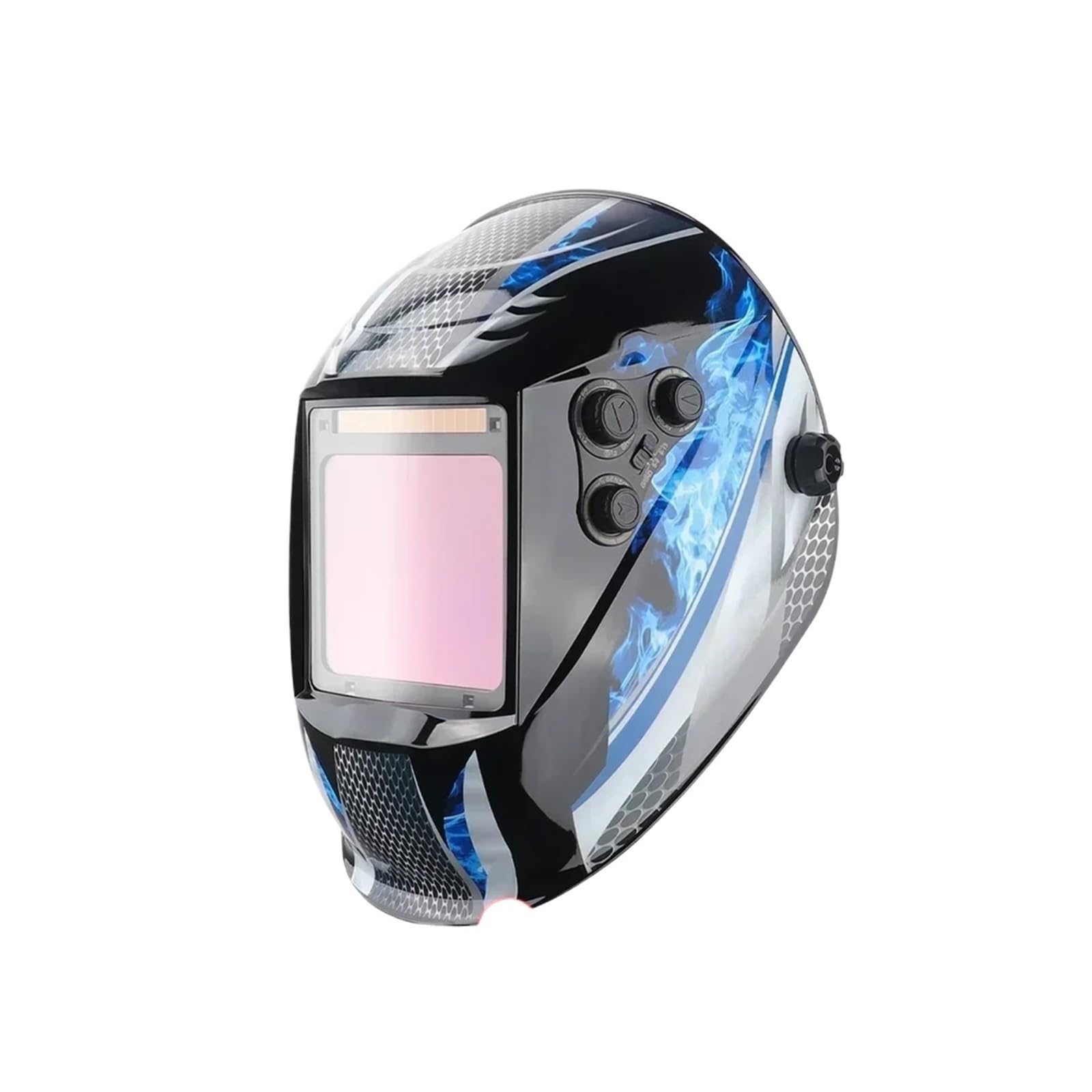 Solar Welding Mask Helmet Safety Auto Darkening Adjustable Range Electric Welder Lens for Welding Machine Welding Mask(POP 3 Q109-1)