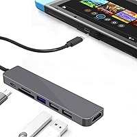 Vista 1 de Adaptador multipuerto USB-C Hub para interruptorinterruptor OLEDMacBookiPad Proportátil