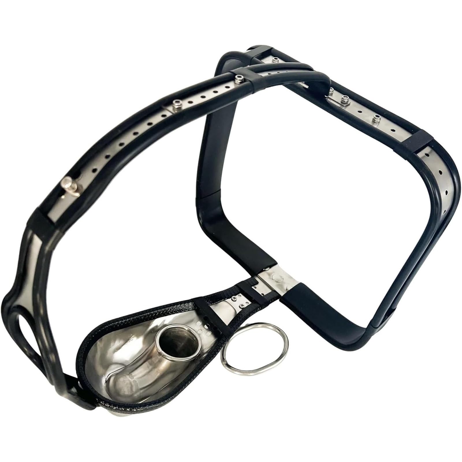 Neuer Keuschheitsgürtel Für Herren mit Metall Anal Plug Keuschheitskäfig Peniskäfig Cock Cage, Unsichtbar Chastity Belt Male Fetisch Höschen ​Bündel SM Extrem Keuschheit Sex Sexspielzeug