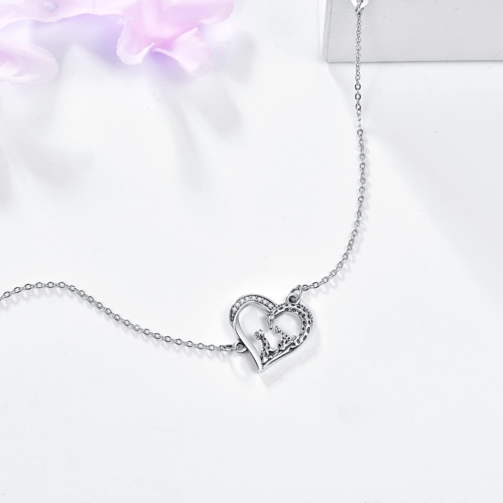 Pulseras para mujer, pulseras oceánicas, pulsera de plata de ley para mujeres y niñas, pulseras de animales, regalos de joyería de moda para amante, mamá, 7+2, Plata de ley, Circonita cúbica