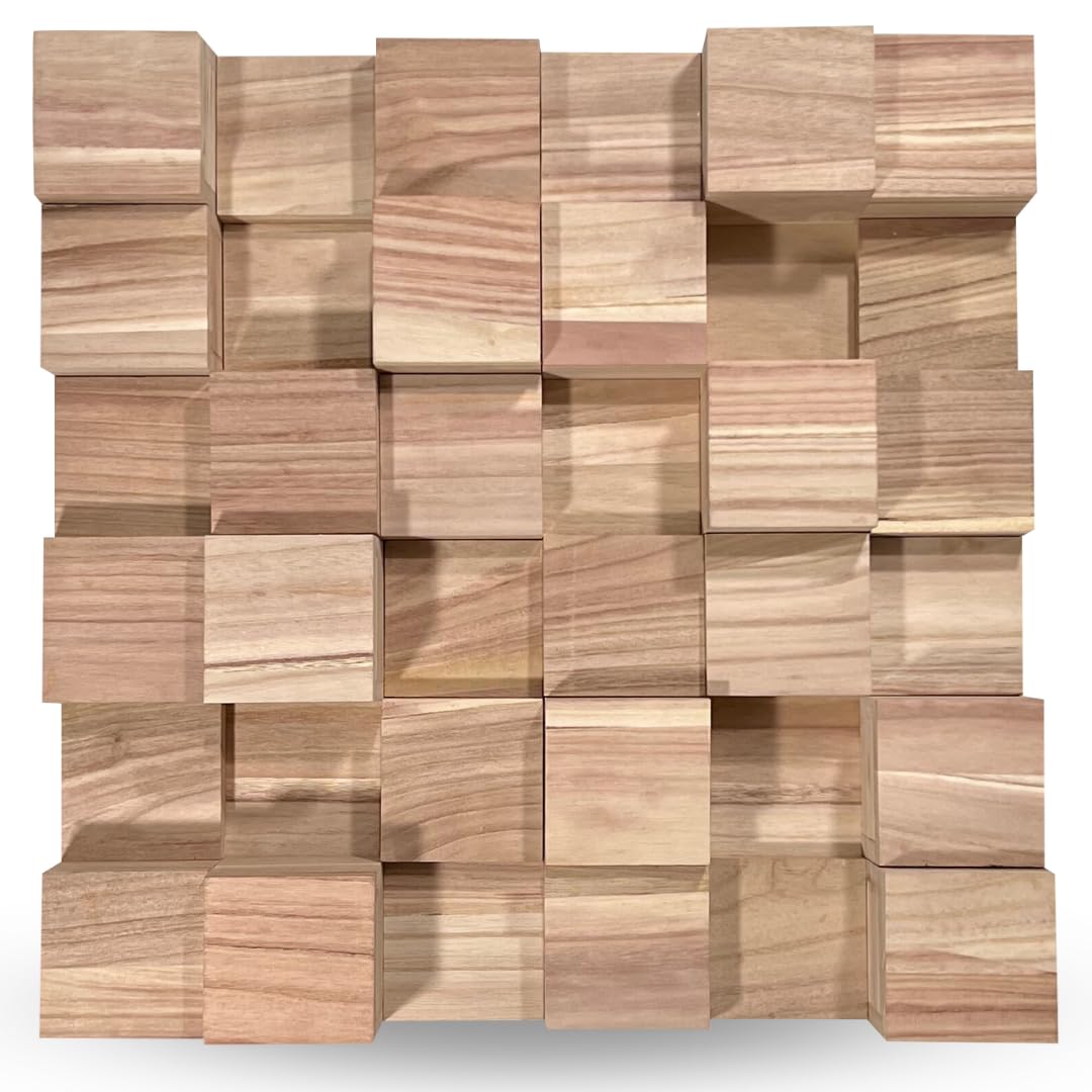 Acoustic Diffuser - Wood Acoustic Diffusion Panel - Wooden Sound Panels For Echo Reduction And Sound Control
