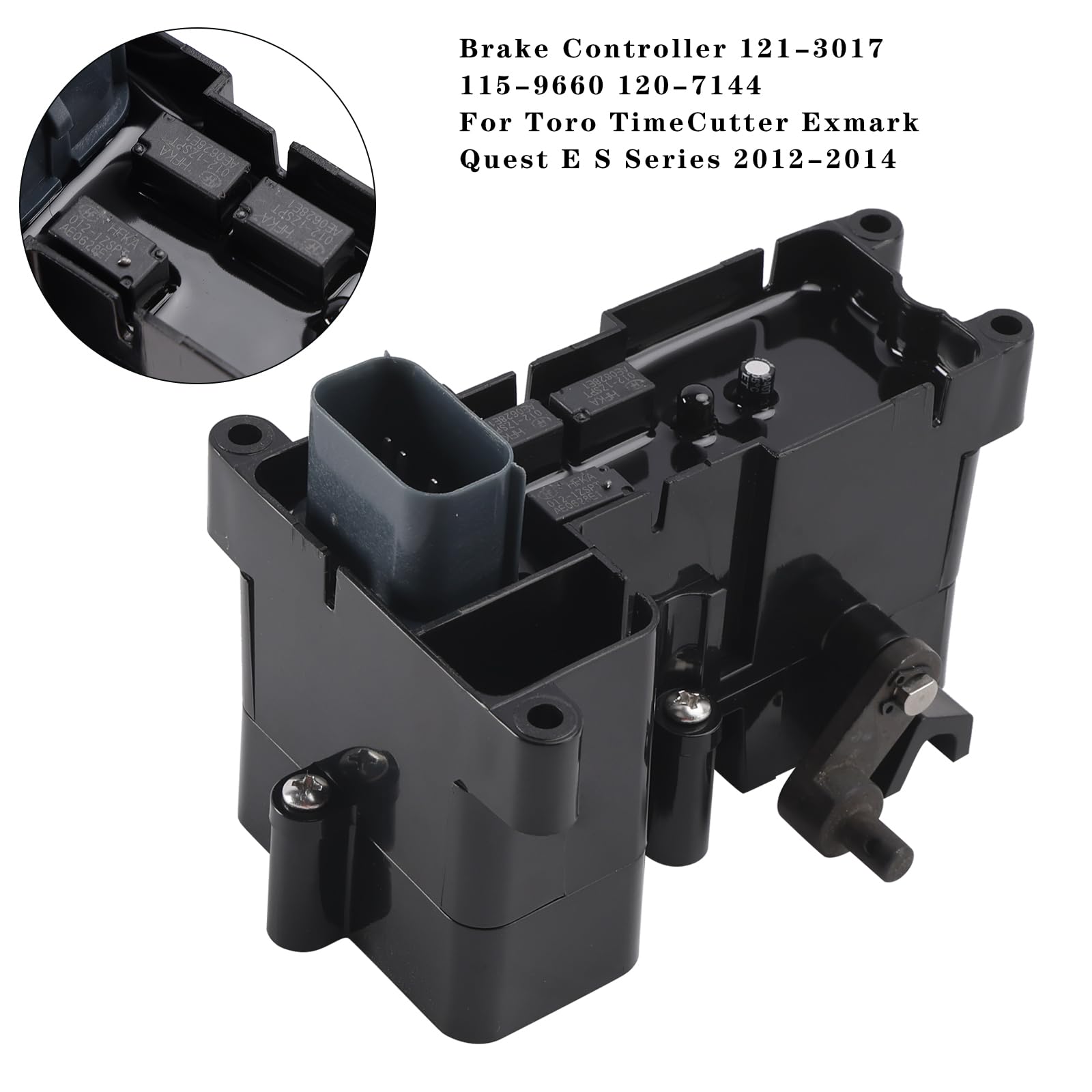 Topteng Brake Controller 121-3017 115-9660 120-7144 Apto para Toro TimeCutter Exmark Quest E