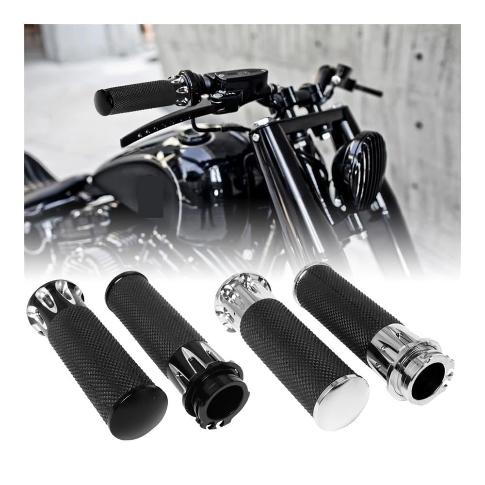 Moto 1 "25 MILLIMETRI Manubrio Elettrico Bar Grips Per Har&ley Touring Road Glide Street Glide FLTR 2008-2020 2019 2018 2017 2016 Manopole manubrio