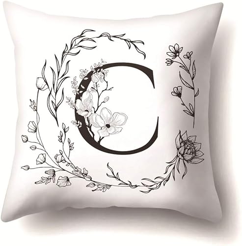 Miniatura 4 de Funda de cojín decorativa con letras para automóvil, funda de almohada para el hogar, sofá, decoración de vacaciones, 18 x 18 pulgadas