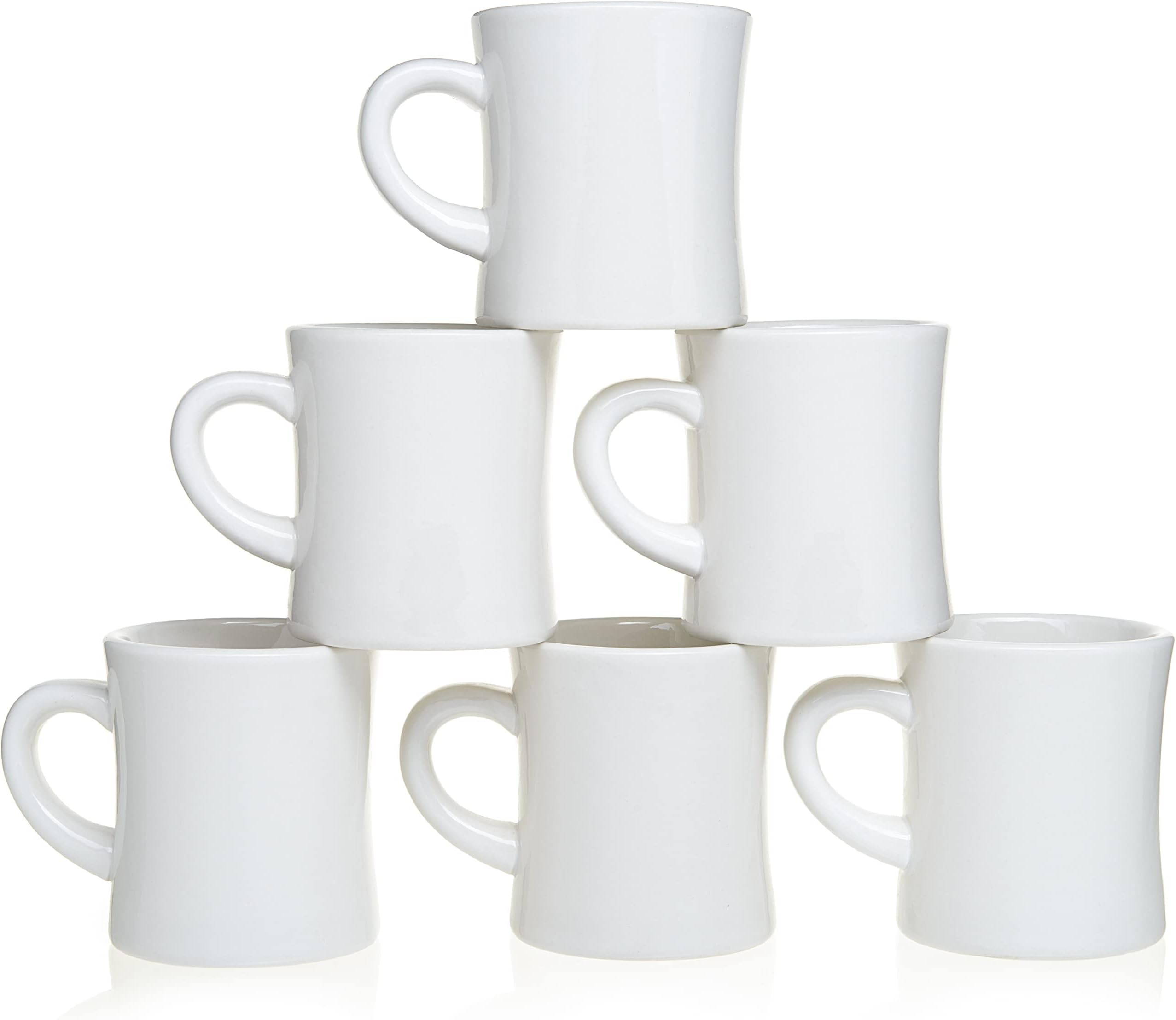 COLETTI Diner Style Stoneware Mugs