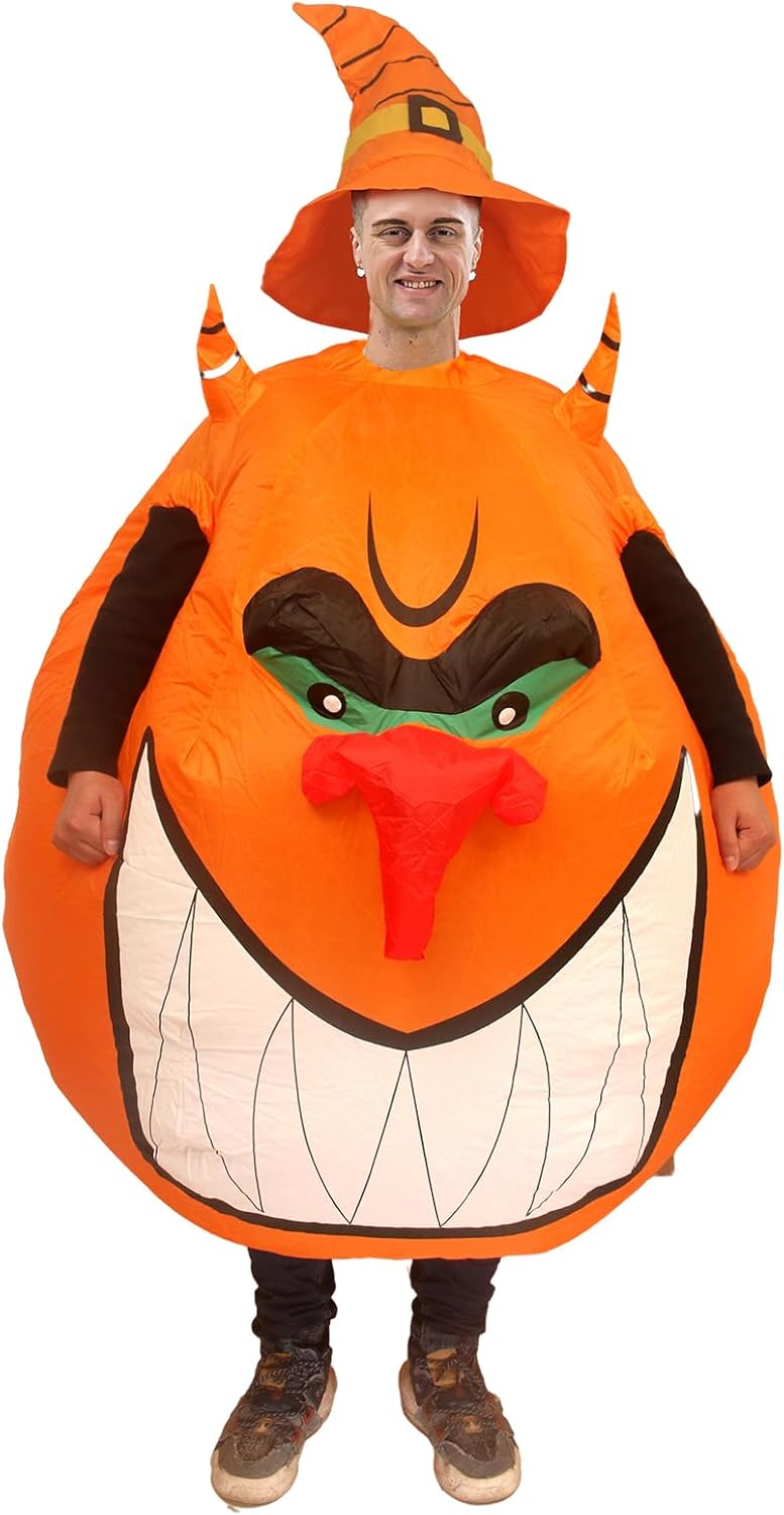 Inflatable Pumpkin Costume Funny Air Blow Up Botswana Ubuy - Main Image