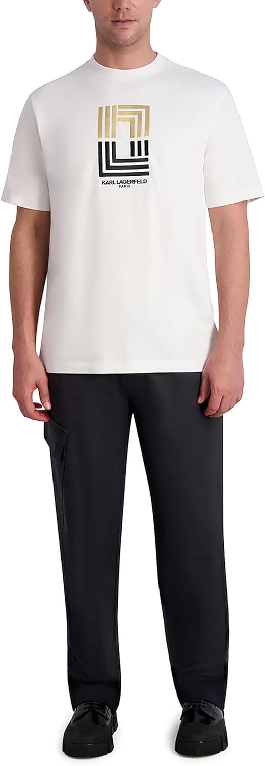 Karl Lagerfeld Mens Stretchy Soft Dress Cargo Pant