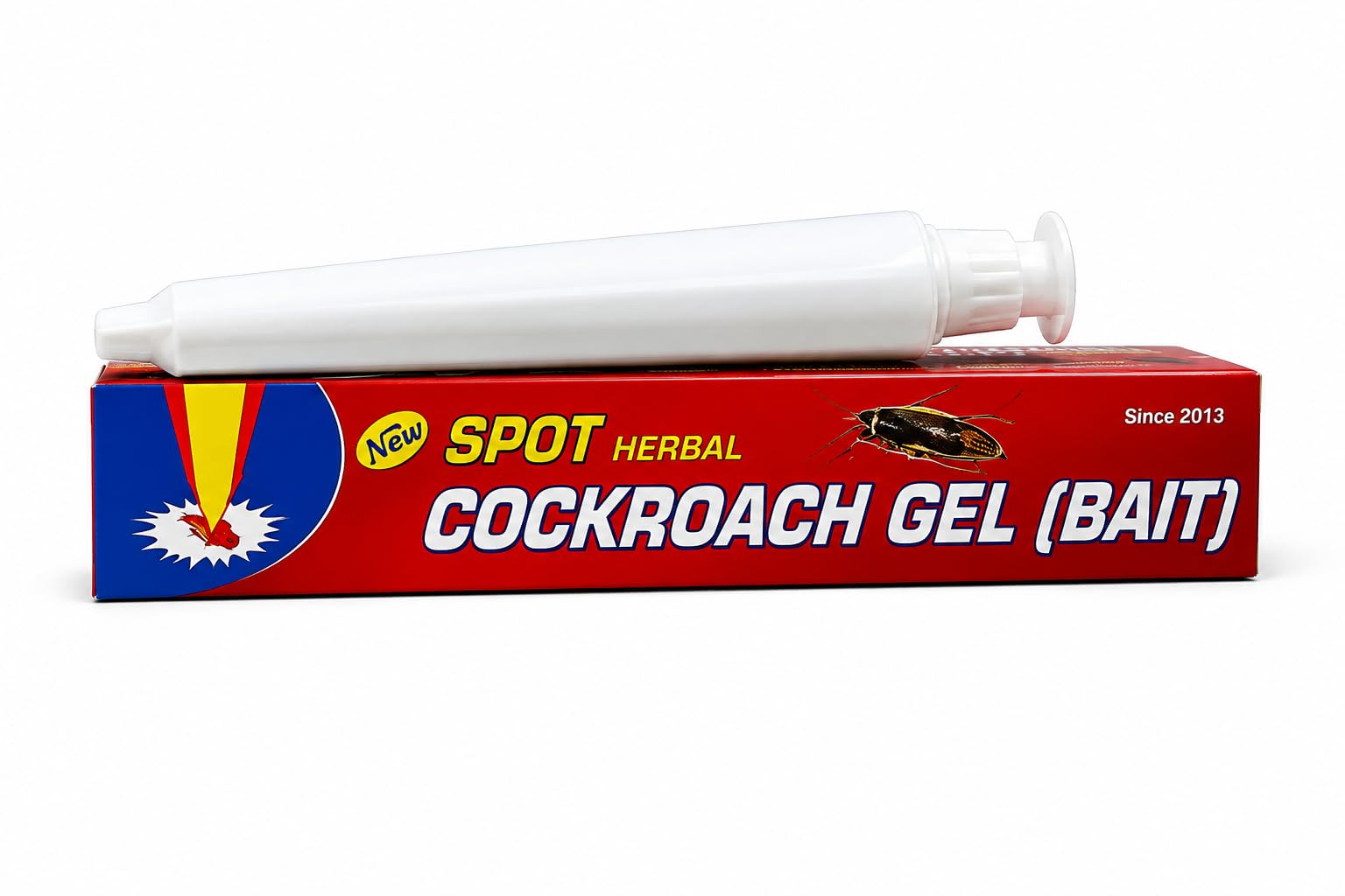 Spot Herbal Cockroach Gel Bait for Cracks and Corners in kitchen | Targeted Bait Formula, Herbal Formulation, Kills at Breeding Sites, Easy Tube Applicator, Since 2010-picture-24