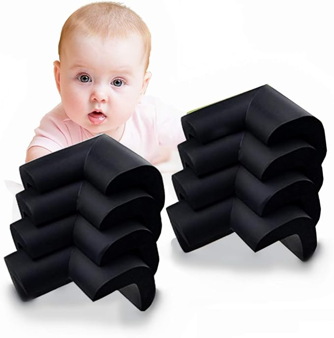 8 Pack Safety Corner Protector Child Proofing Corner Guards Soft Foam Corner Cushion Bumper Non