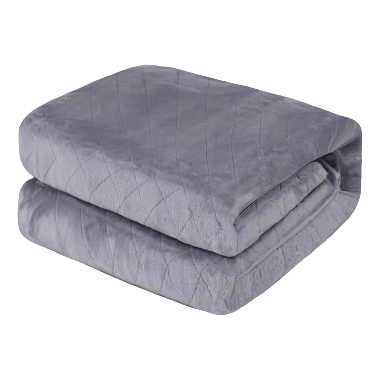 PEKJI Cotton Heated Throw with Automatic Shut-Off Lightweight Electric Mattress Warm Heat Blanket 9 Heat Settings Easy to Use
