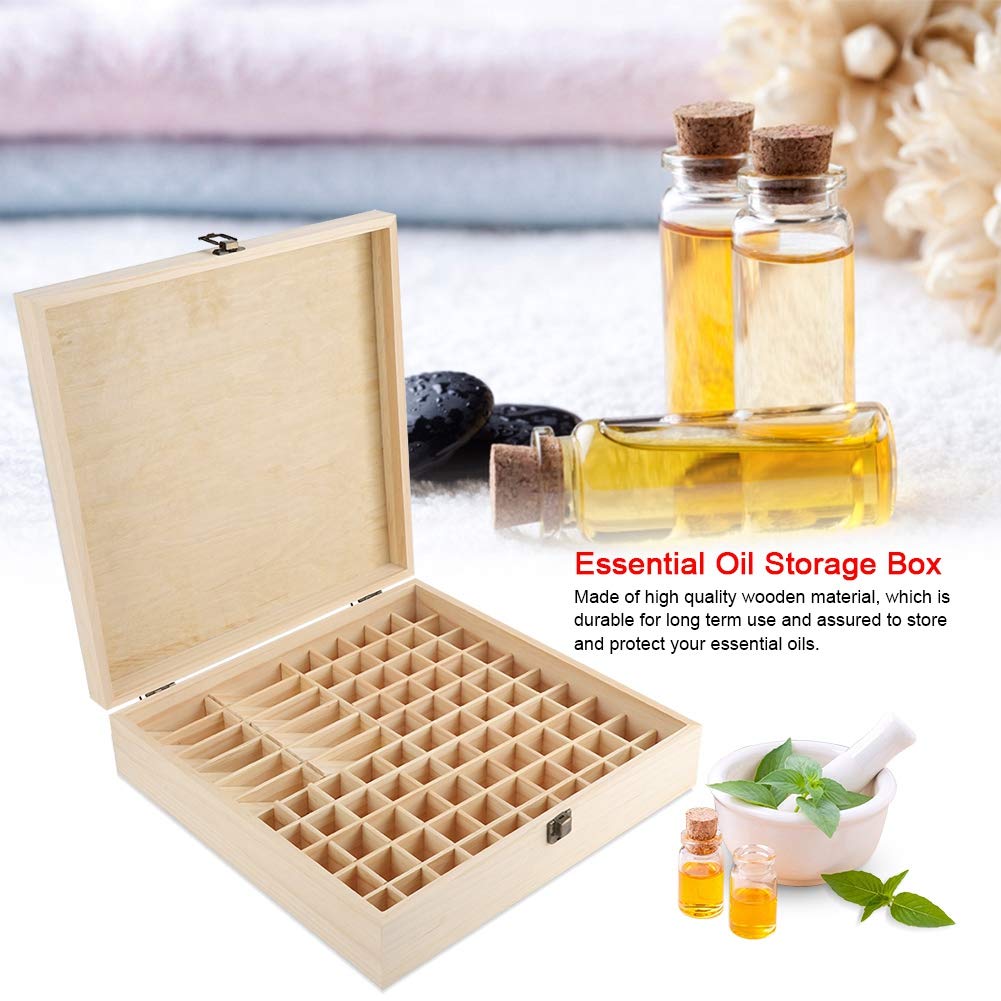 Aromathérapie, Boîte De Rangement En Bois Pour Huiles
