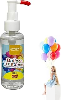 100ML Helium Balloon Protection Fluid, Ultra Hi-Float Treatment for Latex Balloons, Makes Helium Latex