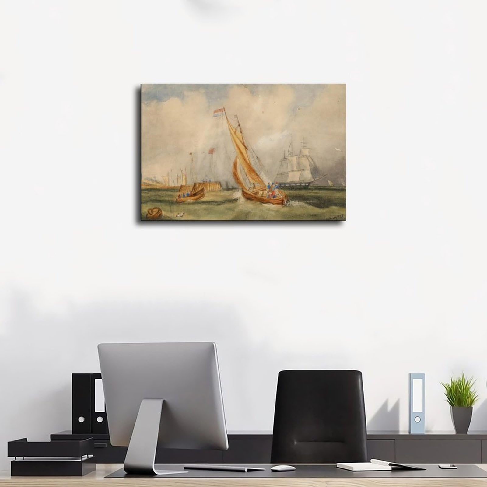 ANFOTCM A. Burgess plakat na płótnie sztuka ścienna dekoracja nadruk obraz obrazy do salonu sypialni dekoracja 20 x 30 cali (50 x 75 cm)
