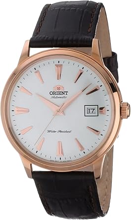 Orient Orologio Analogico Automatico Uomo con Cinturino in Pelle FAC00002W0  : Amazon.it: Orologi