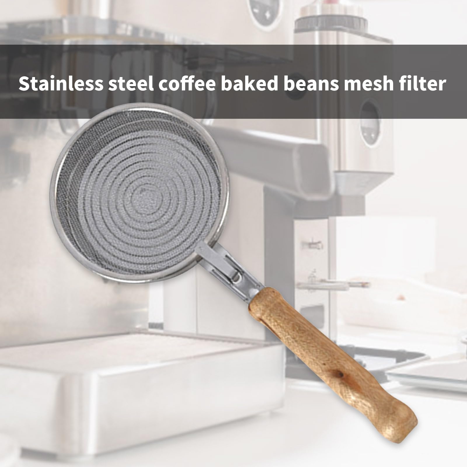 Manueller Kaffeeröster aus Edelstahl, einfach zu bedienen, Bäcker, professionelles Braten für Zuhause