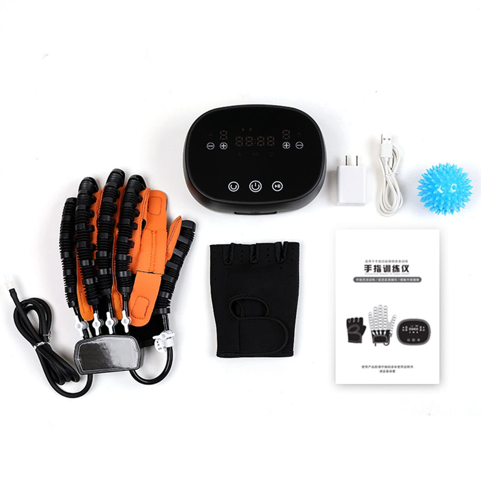 Guantes de rehabilitación de Accidentes cerebrovasculares, Dispositivo robótico de recuperación de Dedos, Guantes robóticos para Pacientes con espasticidad de Manos, Equipo de recu