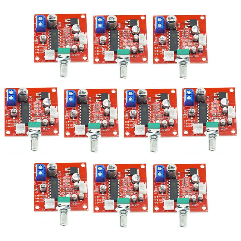 10pcs PT2399 Reverb Plate Reverberation Board No Preamplifier Function Module