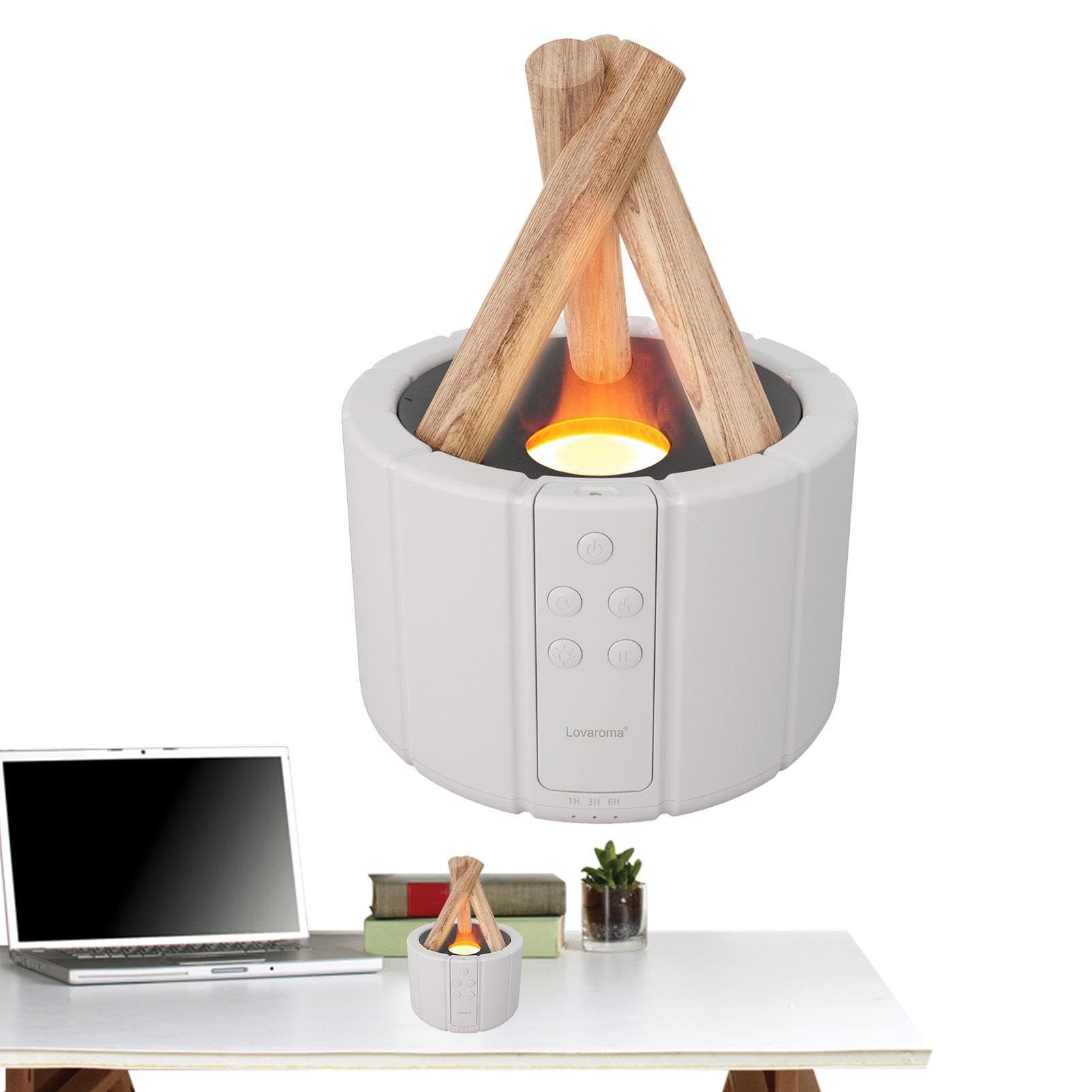 Diffuseur de flamme, humidificateur de flamme, diffuseur d'air de flamme
