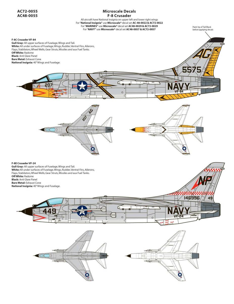 Amazon | 1/72 Microscale decals マイクロスケール デカール 72-0055