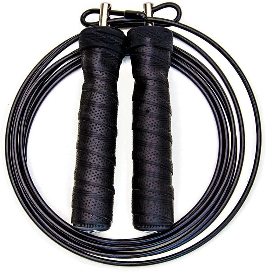 Professional Heavy Jump Rope Fitness Adjustable Skipping Ropes Absorb Sweat Handle 3.4mm for MMA Training