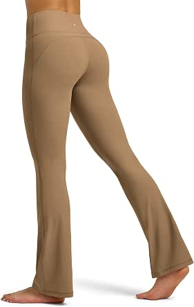 Pantalon De Yoga Femme Modal évasé - Noir, Taille élastique, Neuf Avec étiquettes