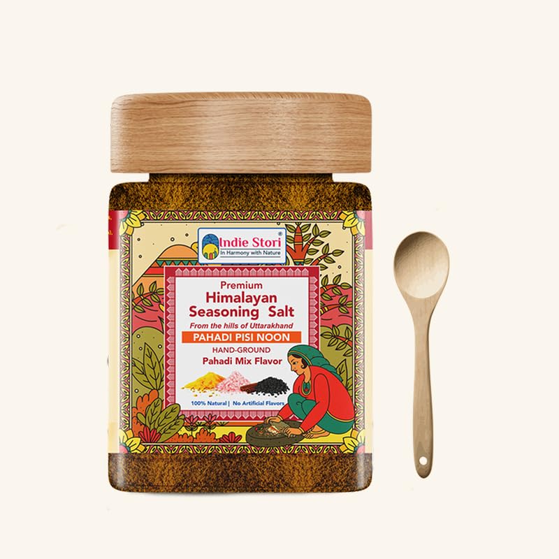 Indiestori Himalayan Seasoning Salt (Pahadi Pisi Noon) | Pahadi M...