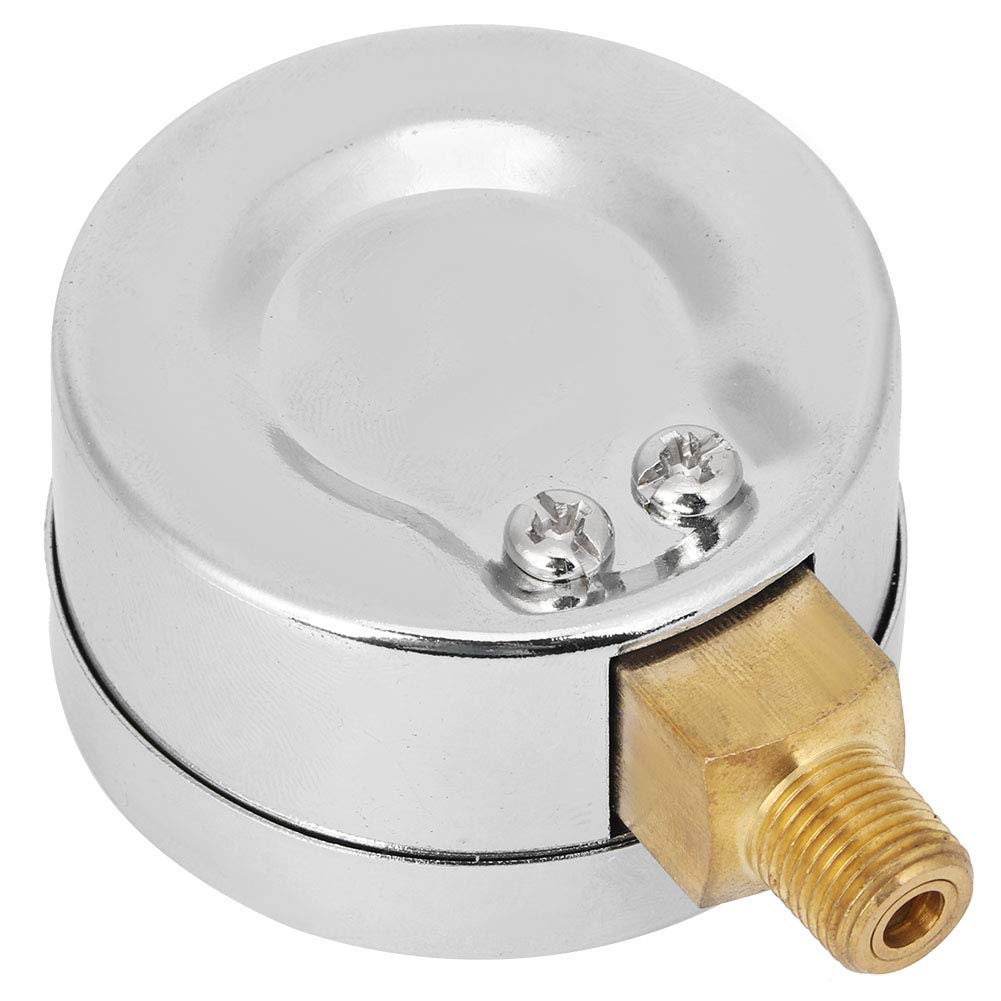 Manometro 0-200PSI, manometro Radiale dell'Aria in Acciaio Inossidabile con connessione Professionale 1/8 NPT, per la misurazione della Pressione Industriale