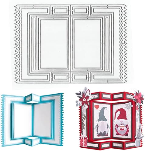 Caja de regalo 3D troqueles para hacer tarjetas, caja de dulces hueca de flores para álbumes de recortes en papel de liquidación, decoración de