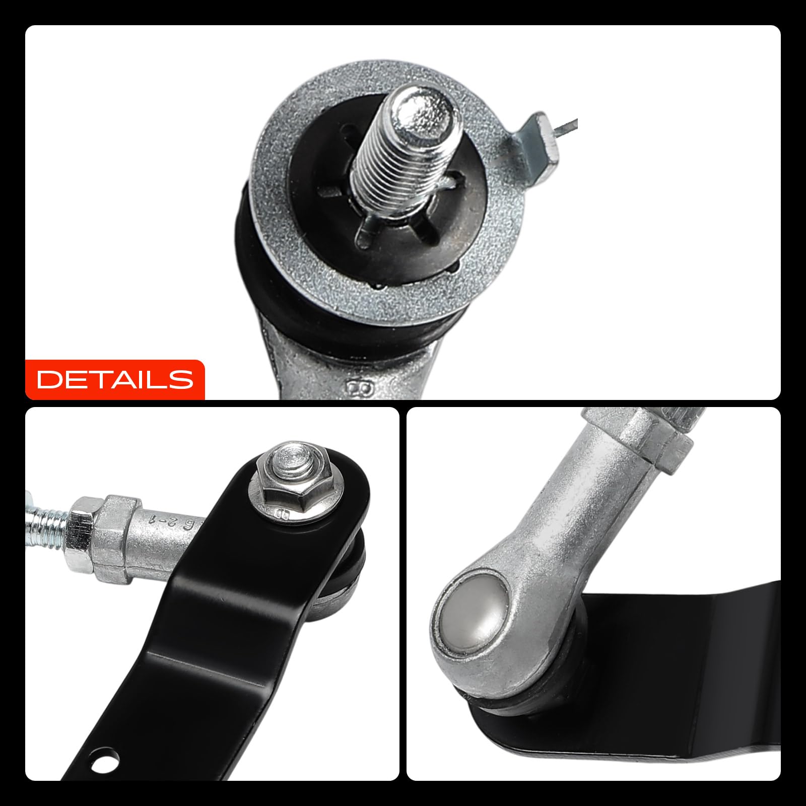 Frankberg Sensor de nivel Sensor de altura Compatible con Serie 5 Touring F11 Serie 1 E81 Serie 3 Compact E46 X3 E83 Serie 3 Touring E91 Replace# 48906-35010