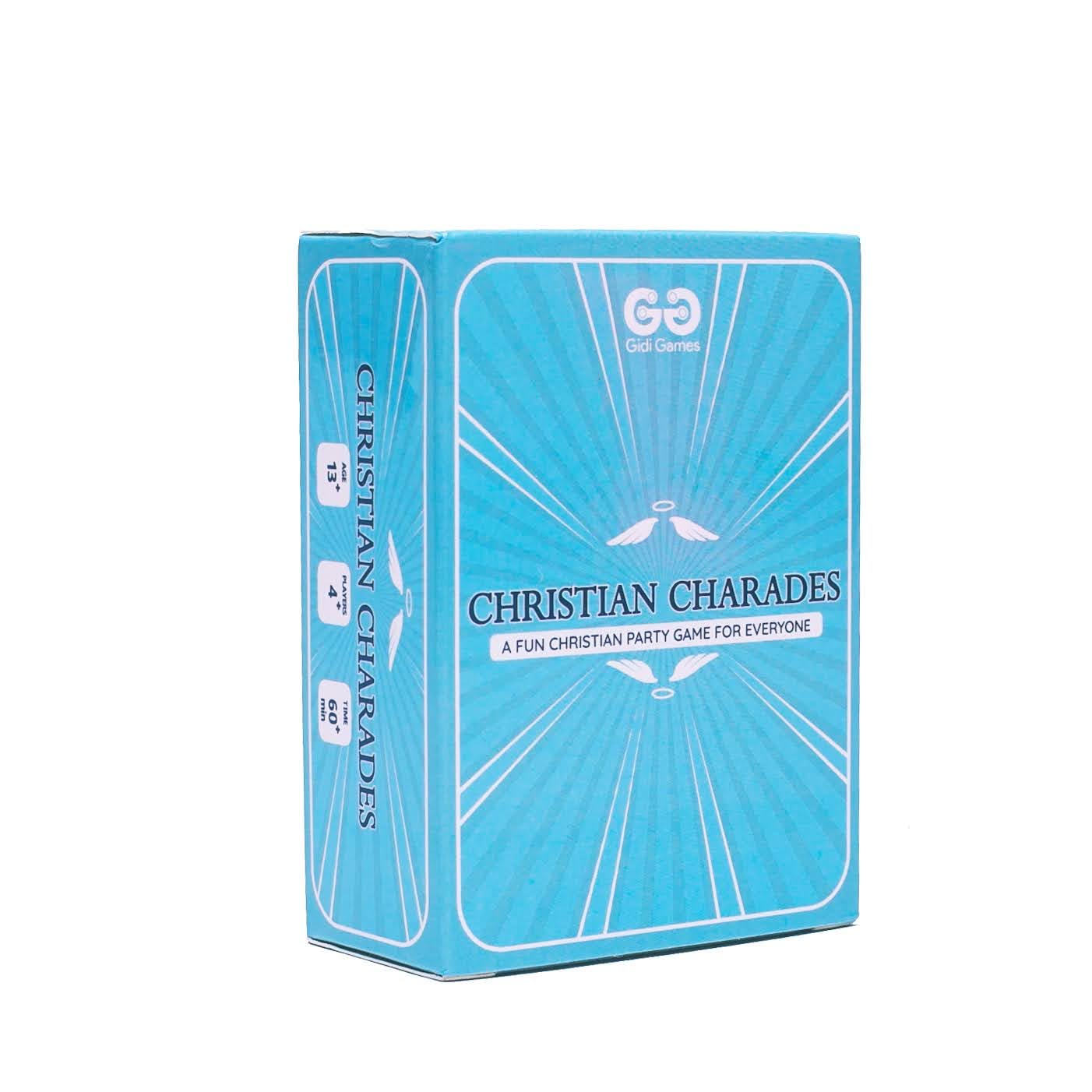 Gidi Games Christian Charades - The Game of guessing Charades Words About God, Christianity and The Bible as a Whole.