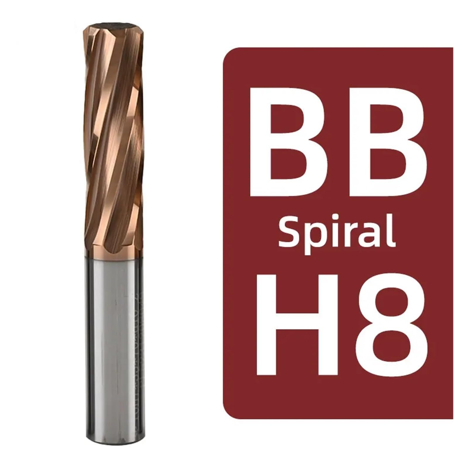 1 Szt. Rozwiertak Wiertarski H8 Spiralny Rowek Do Metalowego Aluminium 2-20mm Narzędzie(6x100x150x6T)