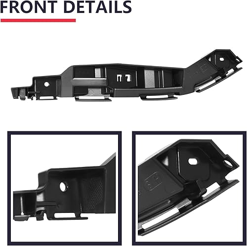 Miniatura 5 de BXZ Parachoques delantero soporte soporte soporte refuerzo par para Ford Fusion 2010 2011 2012