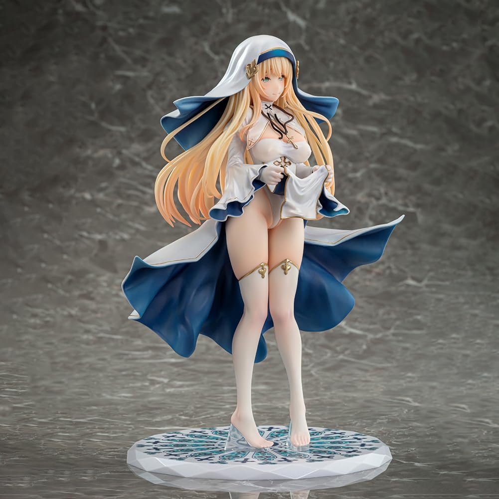Sister Charlotte Figure Original Painting Action Figures PVC Statue Anime Illustration Figure Desktop Girl Figurine Collectibles 10.24"