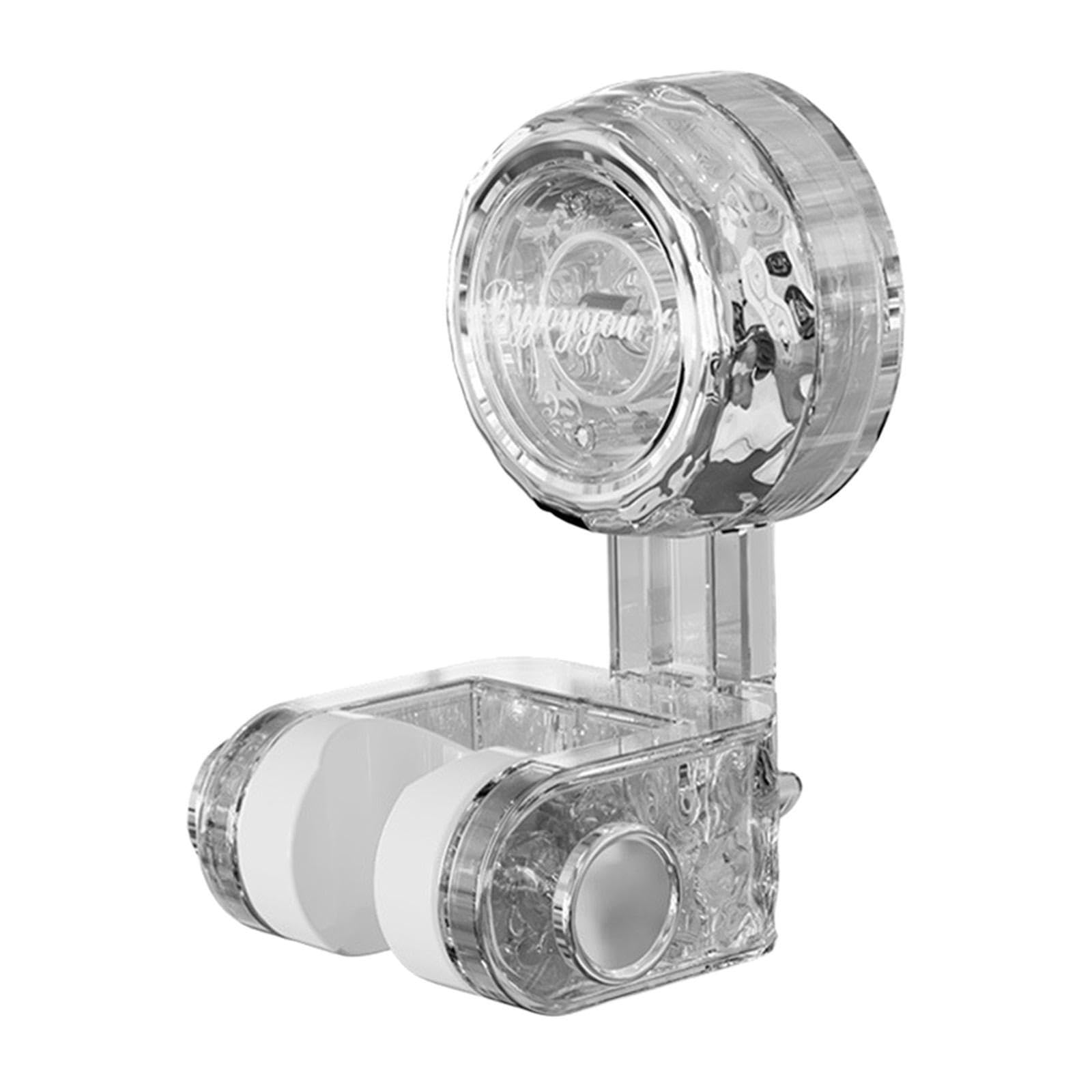 PUXZYAX Shower Holder Durable and Waterproof Adjustable Bracket with Removable Suction Cup for Handheld Showers Adjustable Shower Head Bracket No Drill Bathroom