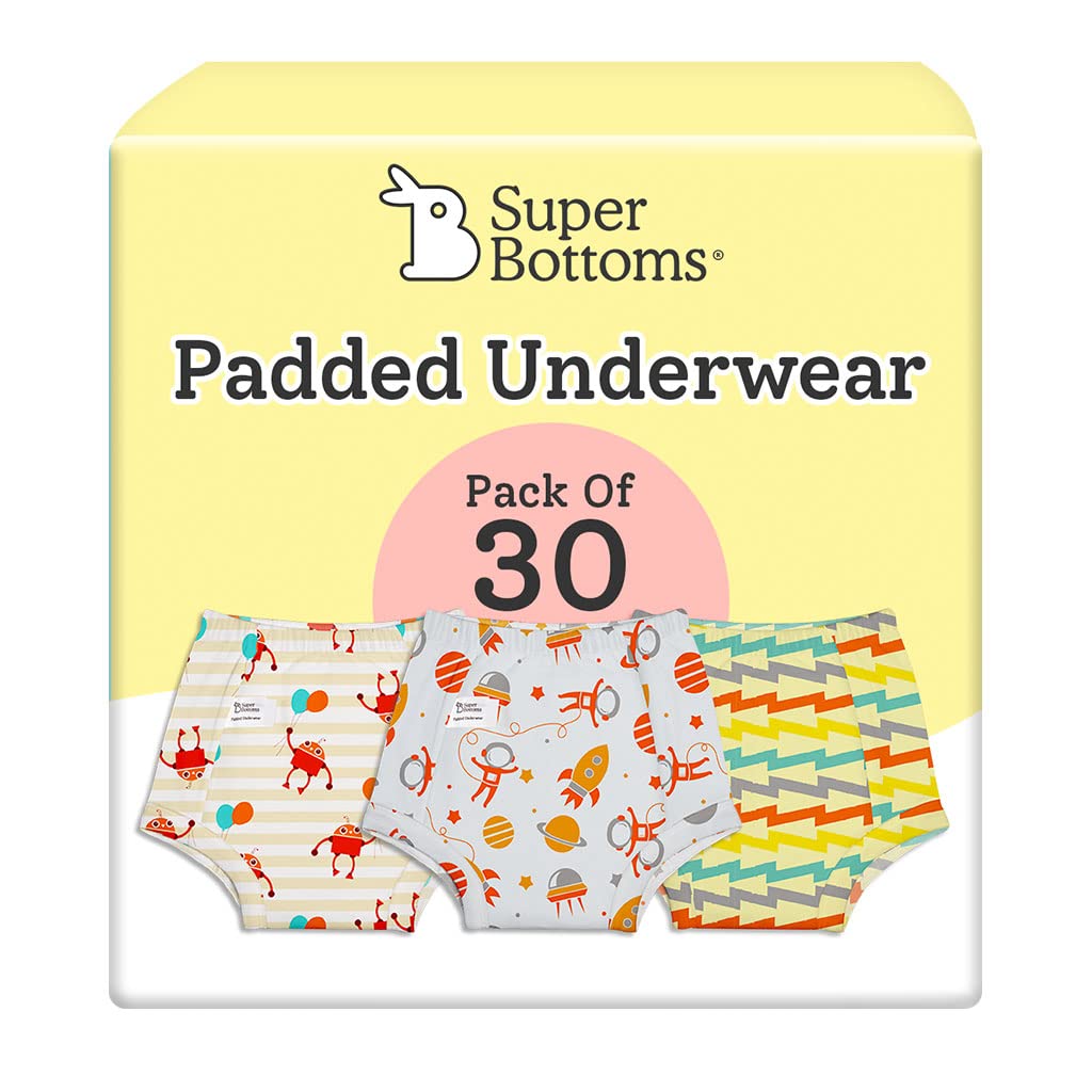 Buy SuperBottoms Padded Underwear For Growing Babies/ Toddlers with 3