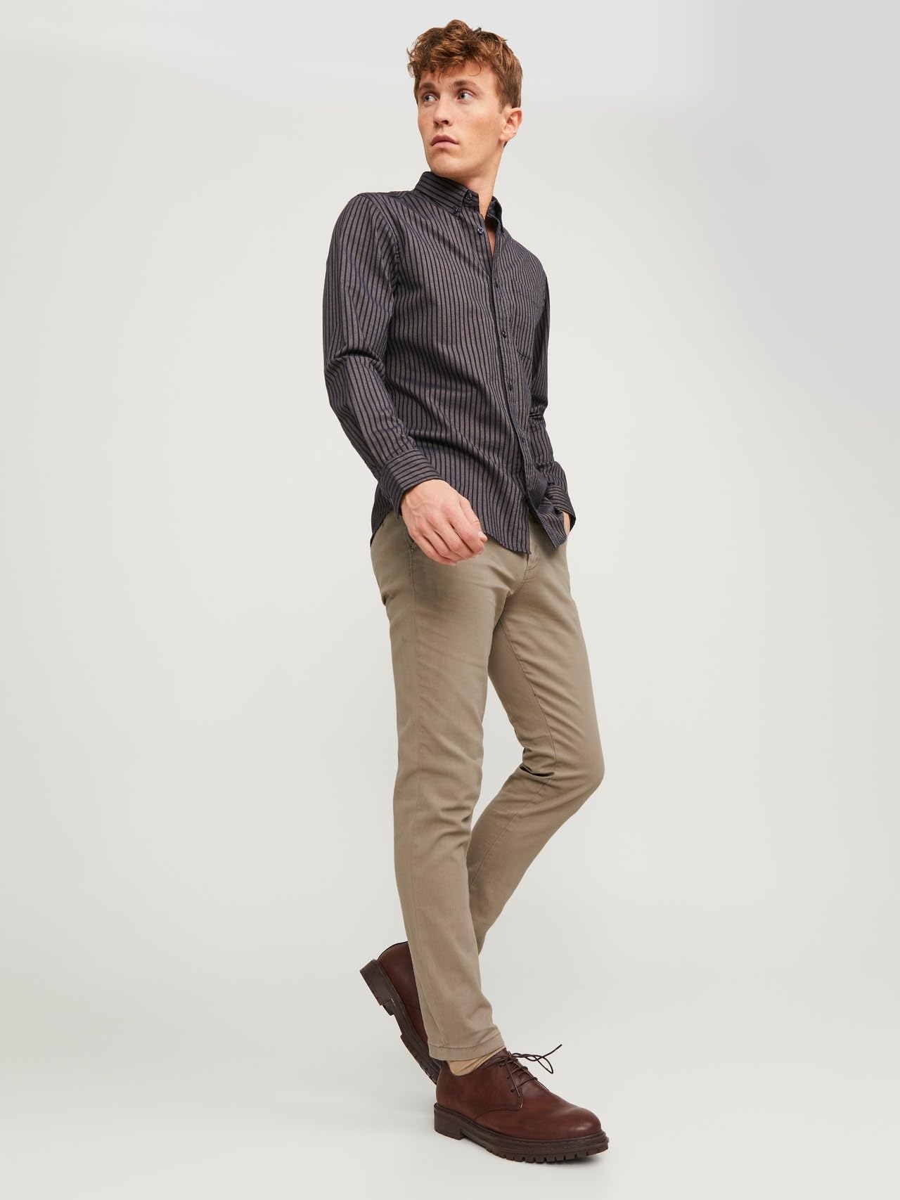 Jack & Jones Herren Jpstmarco Jjbowie Sa Beige Noos Hose – Bild 7