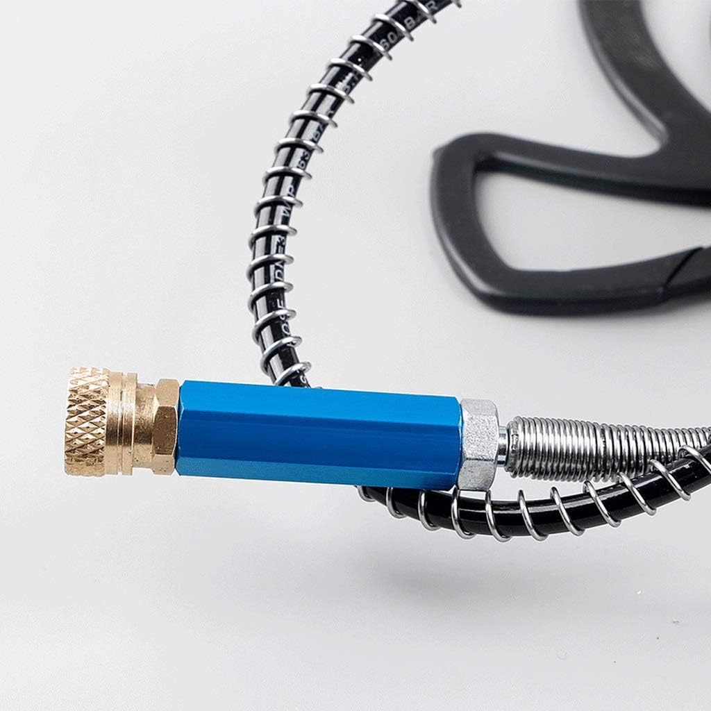 ステンレス鋼高圧ポンプエアポンプタイヤエアコンプレッサー車のタイヤインフレータポンプその他のインフレータブル (Color : Si