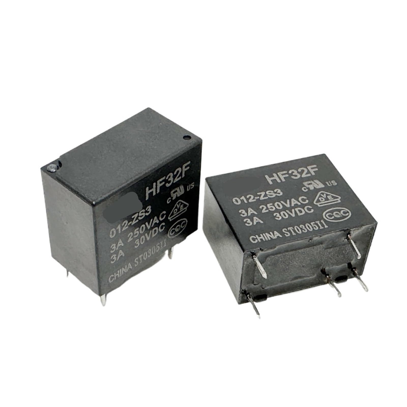 Yzwrwrmktb One Color 1Pc Hf32f 012-Zs3 12V (32F-1C-12V/5V/48V-3A) Relay 5Pins