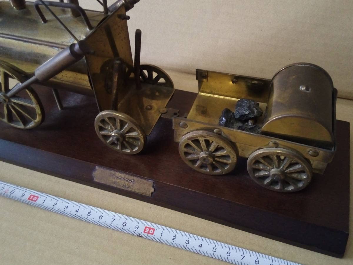 Nz083171）蒸気機関車 スチーブンソン ロケット号 ROCKET SL 金属製